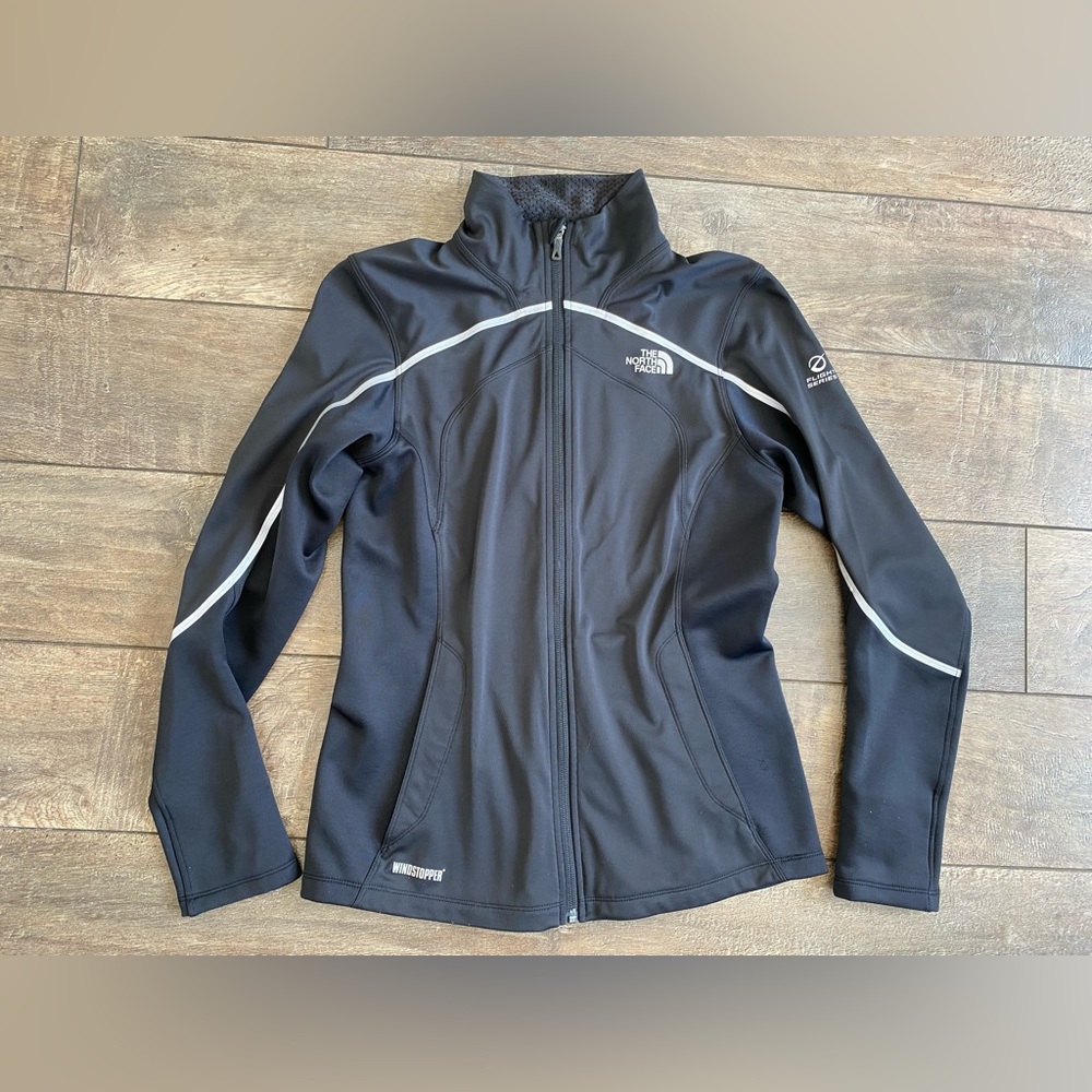 The North Face Windstopper Jacket Women Flashdry Flight Series Black Medium